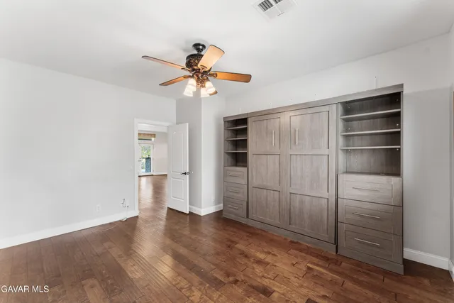 wooden floor in an empty room