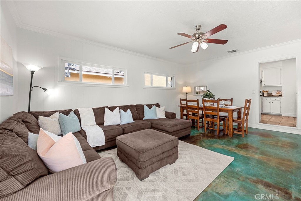 907 Chestnut Avenue Brea, CA 92821 - Photo 10 of 35 a living room with furniture and wooden floor