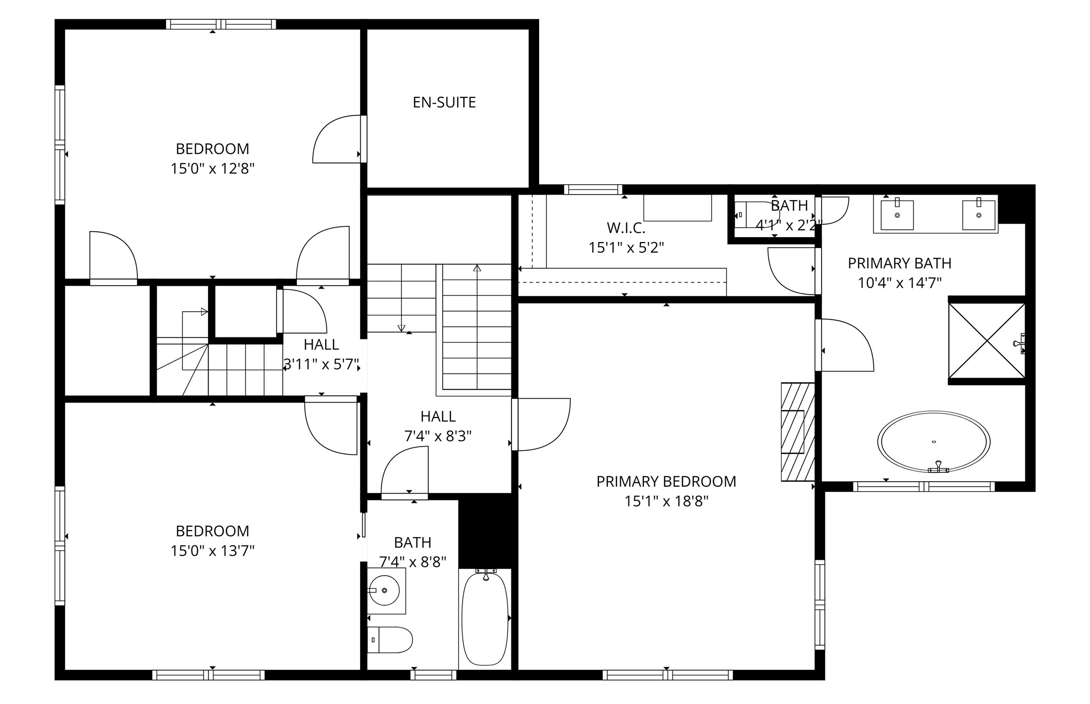 2431 Calumet Street Houston, TX 77004 - Photo 30 of 31 Second Floor