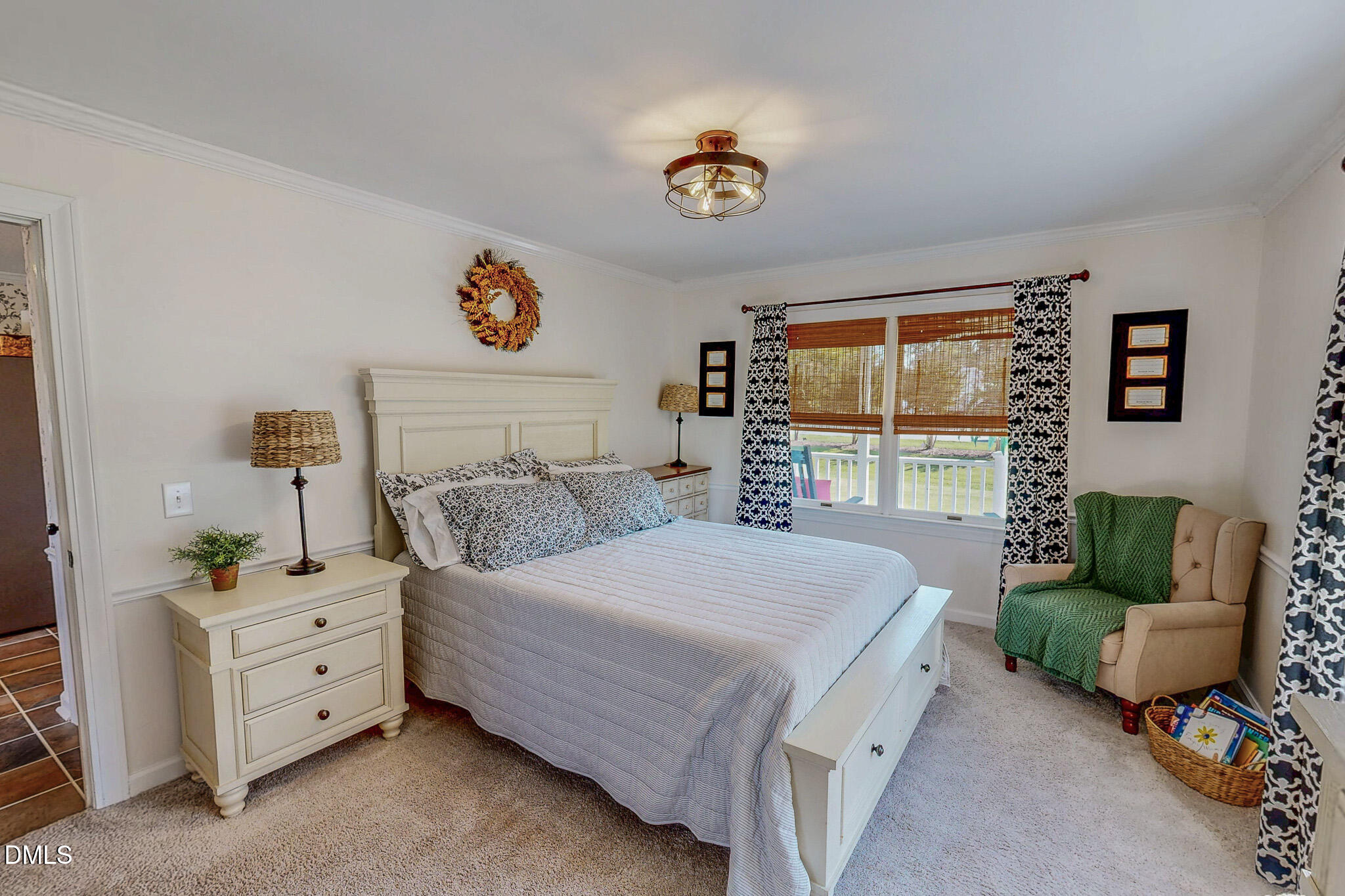 7810 Helena Moriah Road Rougemont, NC 27572 - Photo 17 of 53 a bedroom with a bed and a couch