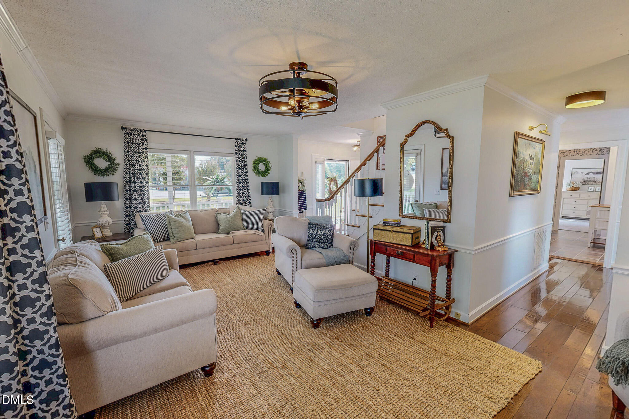 7810 Helena Moriah Road Rougemont, NC 27572 - Photo 3 of 53 a living room with furniture a rug and a window