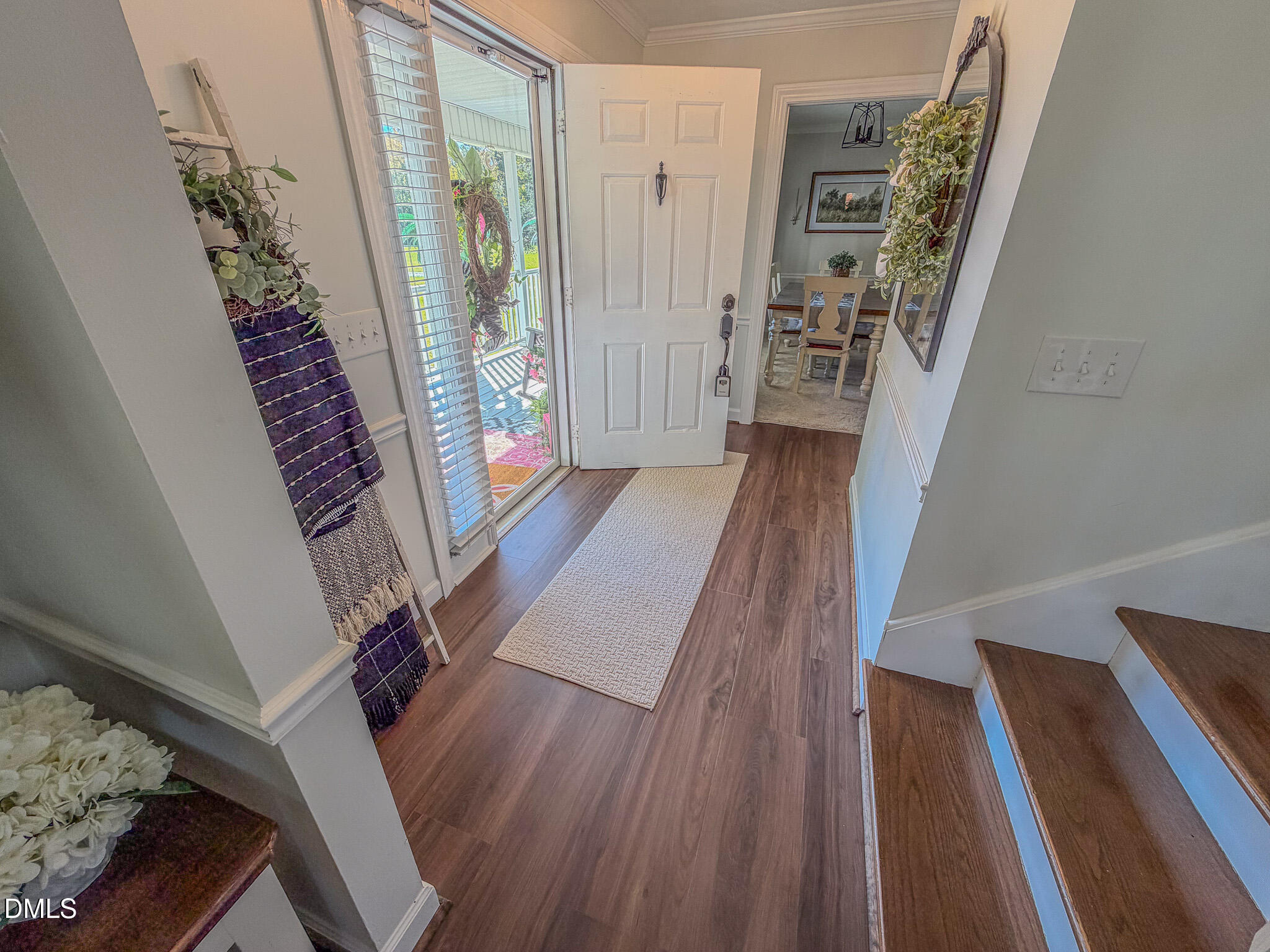 7810 Helena Moriah Road Rougemont, NC 27572 - Photo 52 of 53 a view of an entryway with wooden floor