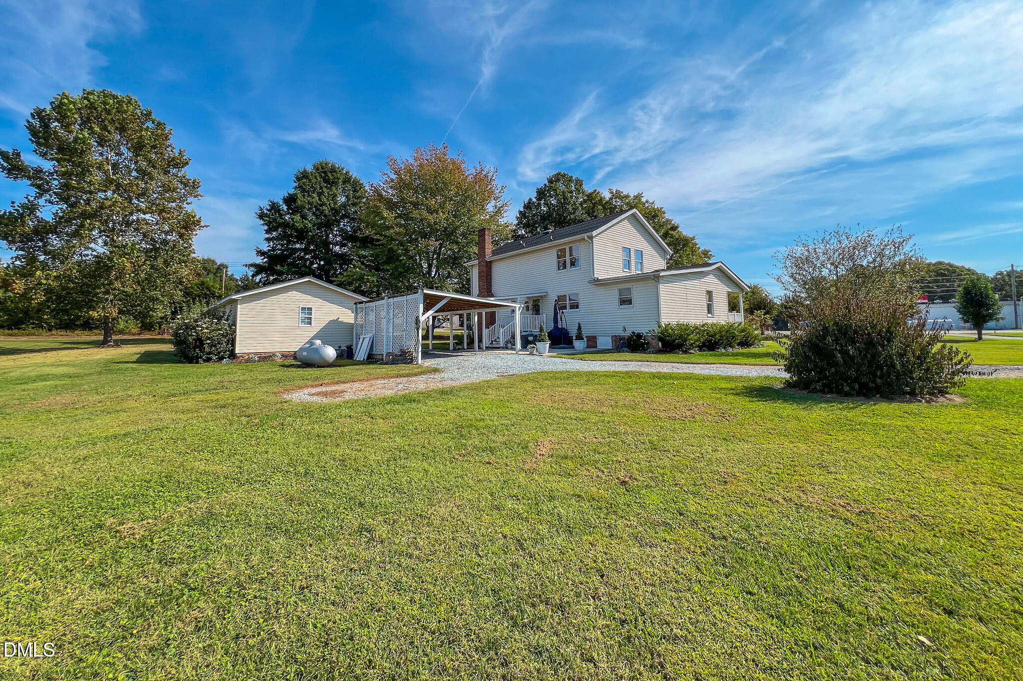 7810 Helena Moriah Road Rougemont, NC 27572 - Photo 9 of 53 a house view with a garden space
