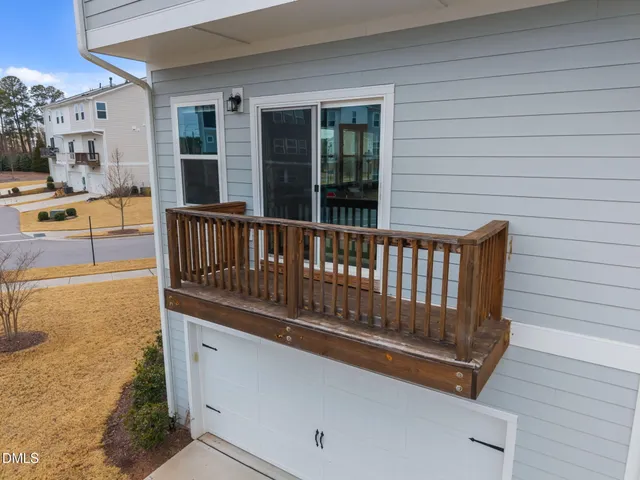 a view of a roof deck