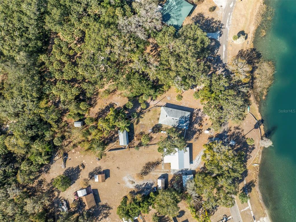 1239 St Anne Shrine Road Lake Wales, FL 33898 - Photo 21 of 27 an aerial view of residential house with outdoor space