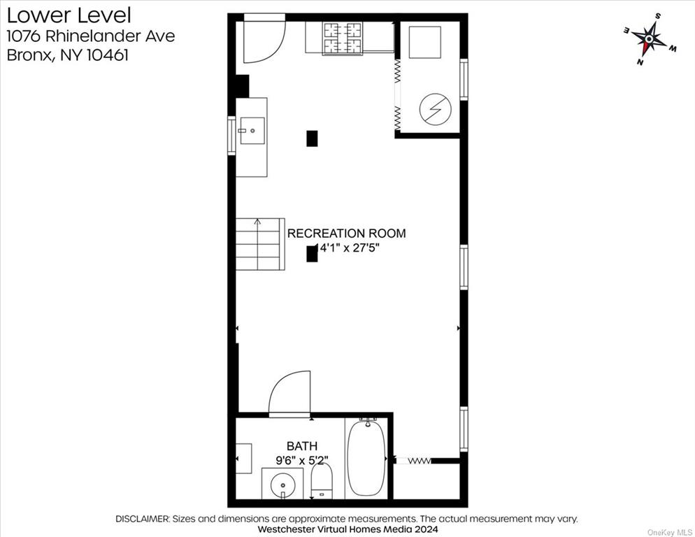 1076 Rhinelander Avenue Bronx, NY 10461 - Photo 29 of 31 a picture of a bench in a white building