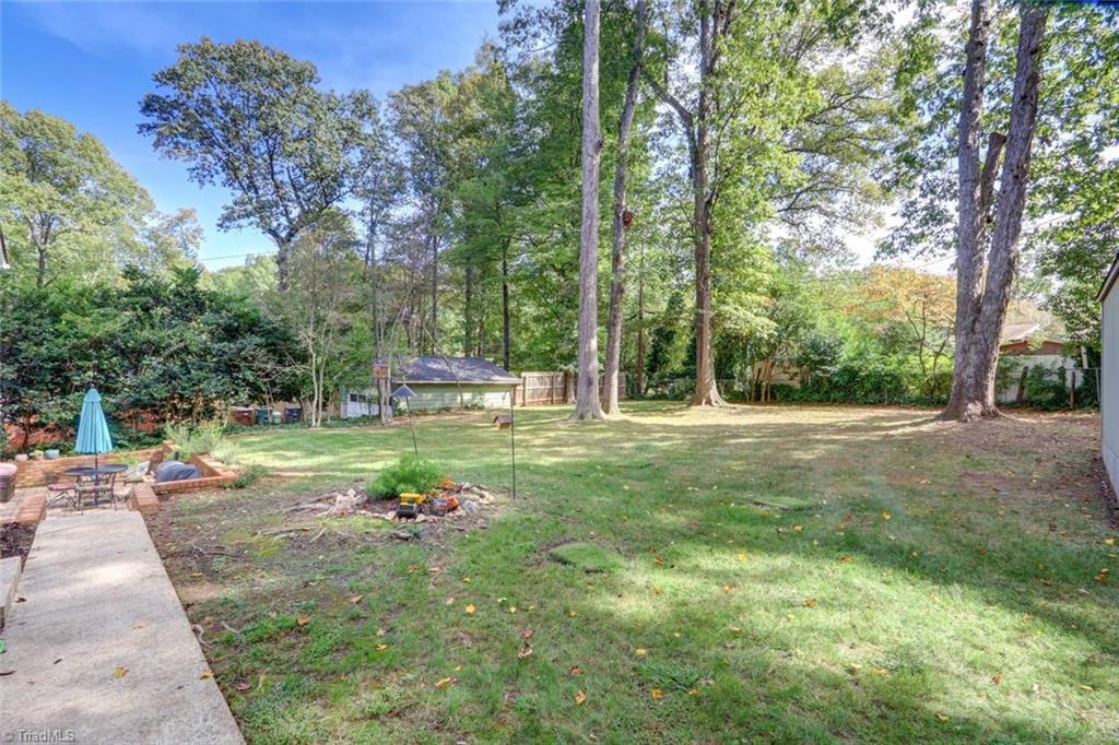 4407 Graham Road Greensboro, NC 27410 - Photo 26 of 28 Fabulous flat backyard!!!!