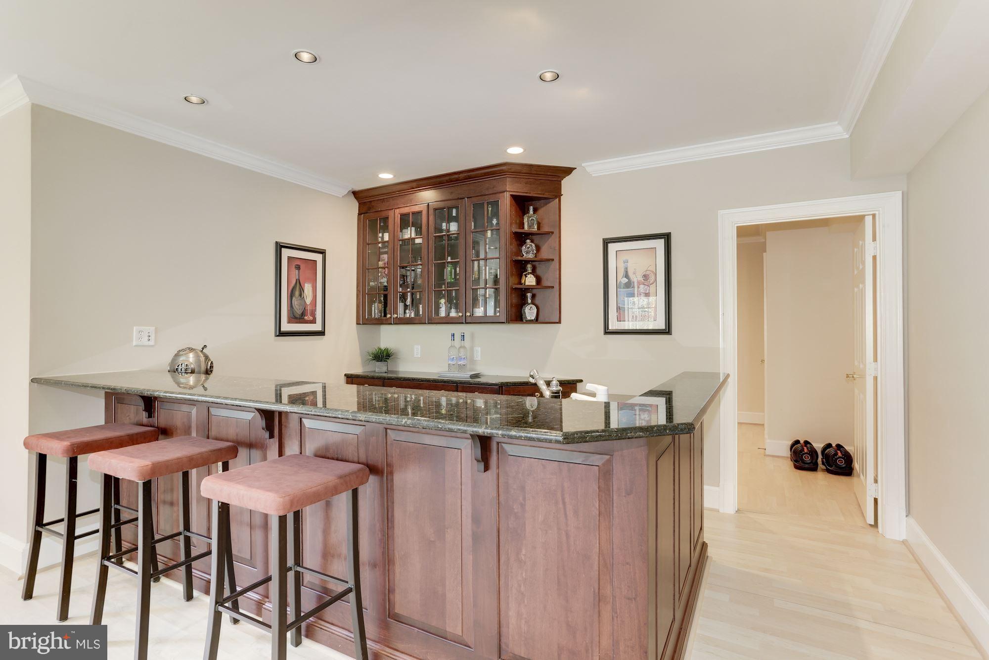 10725 Ardnave Place Potomac, MD 20854 - Photo 24 of 30 Recreation Room Wet Bar