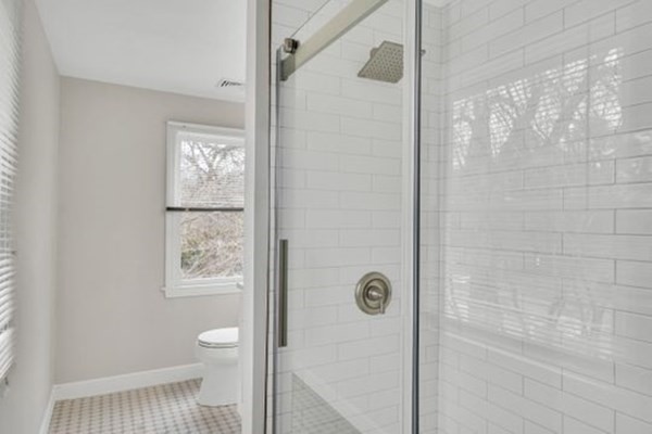 71 Smith Street Wellesley, MA 02482 - Photo 14 of 25 a bathroom with a toilet and a shower