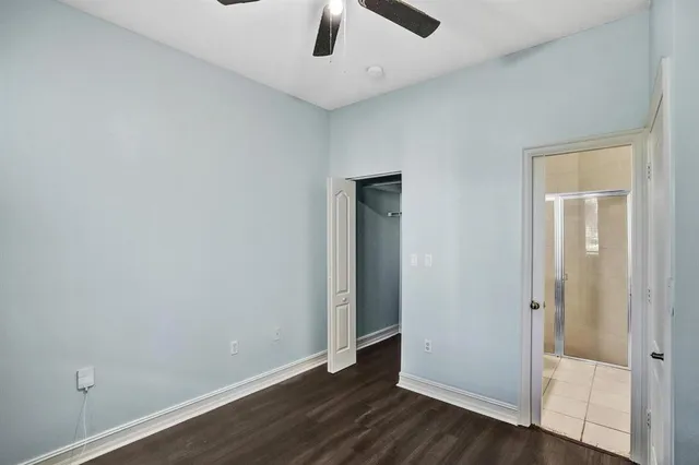 wooden floor in an empty room