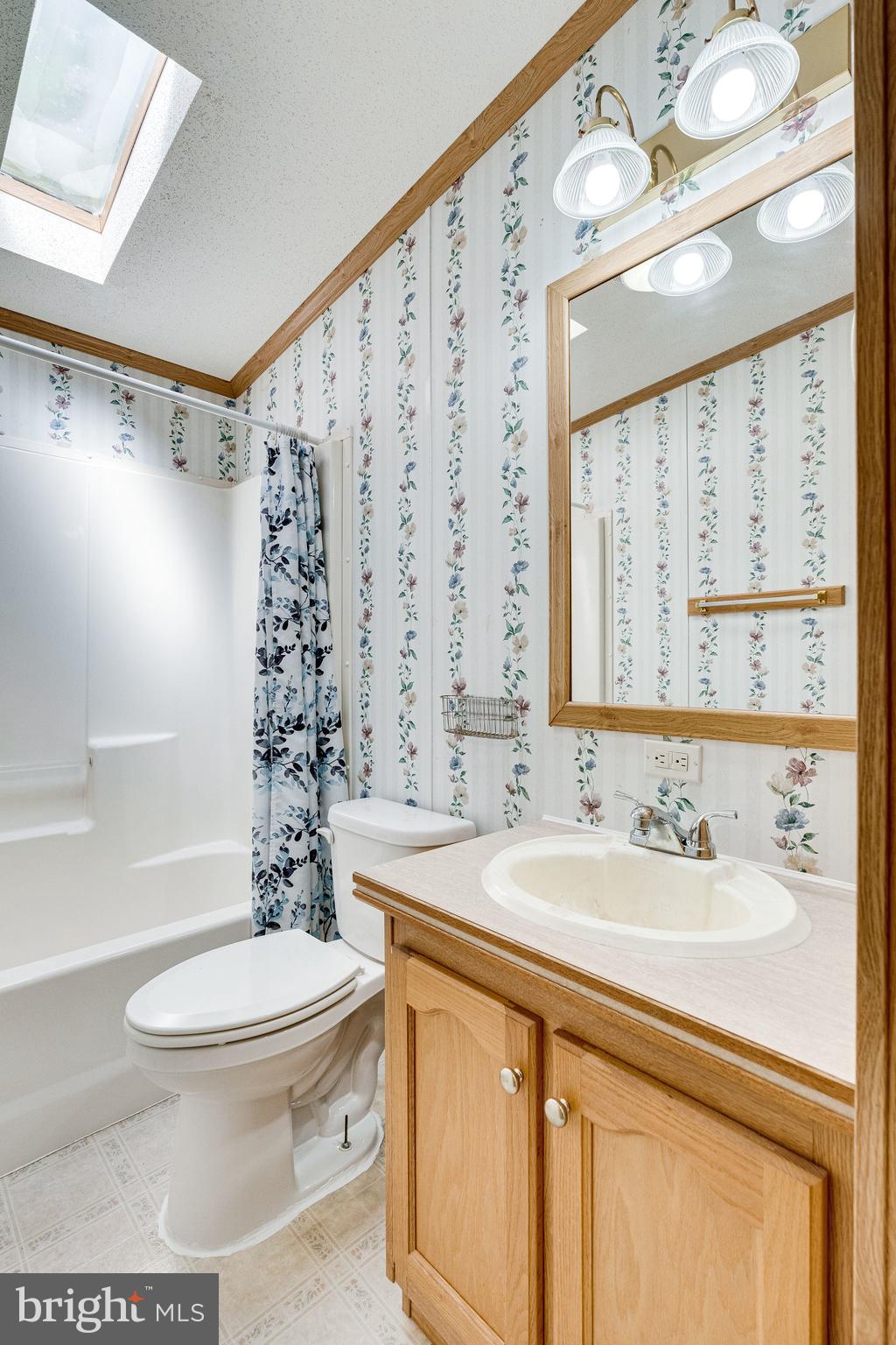 14514 Lanica Circle Chantilly, VA 20151 - Photo 29 of 37 Hall bath with skylight