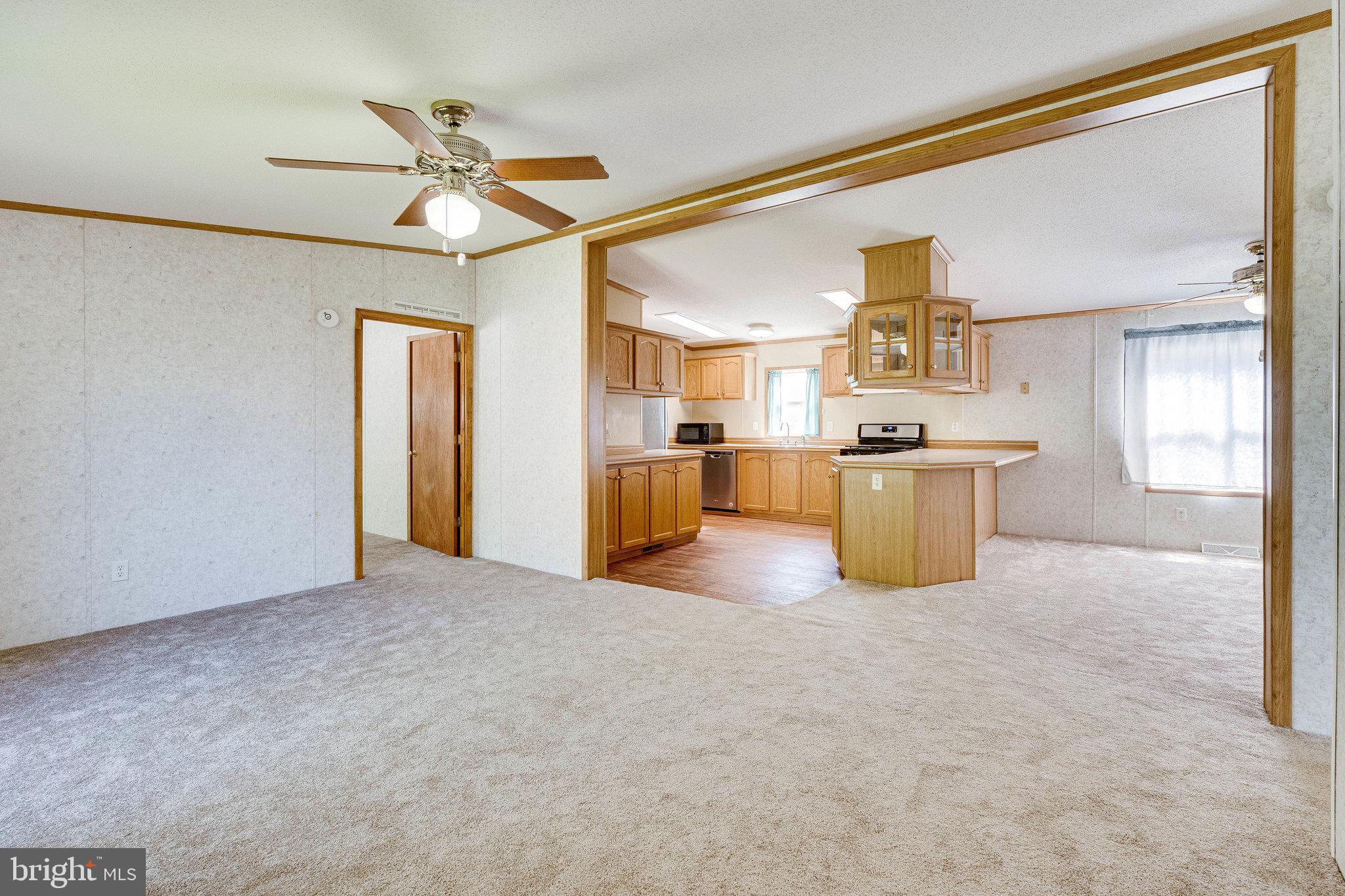 14514 Lanica Circle Chantilly, VA 20151 - Photo 4 of 37 Living room w carpet & ceiling fan