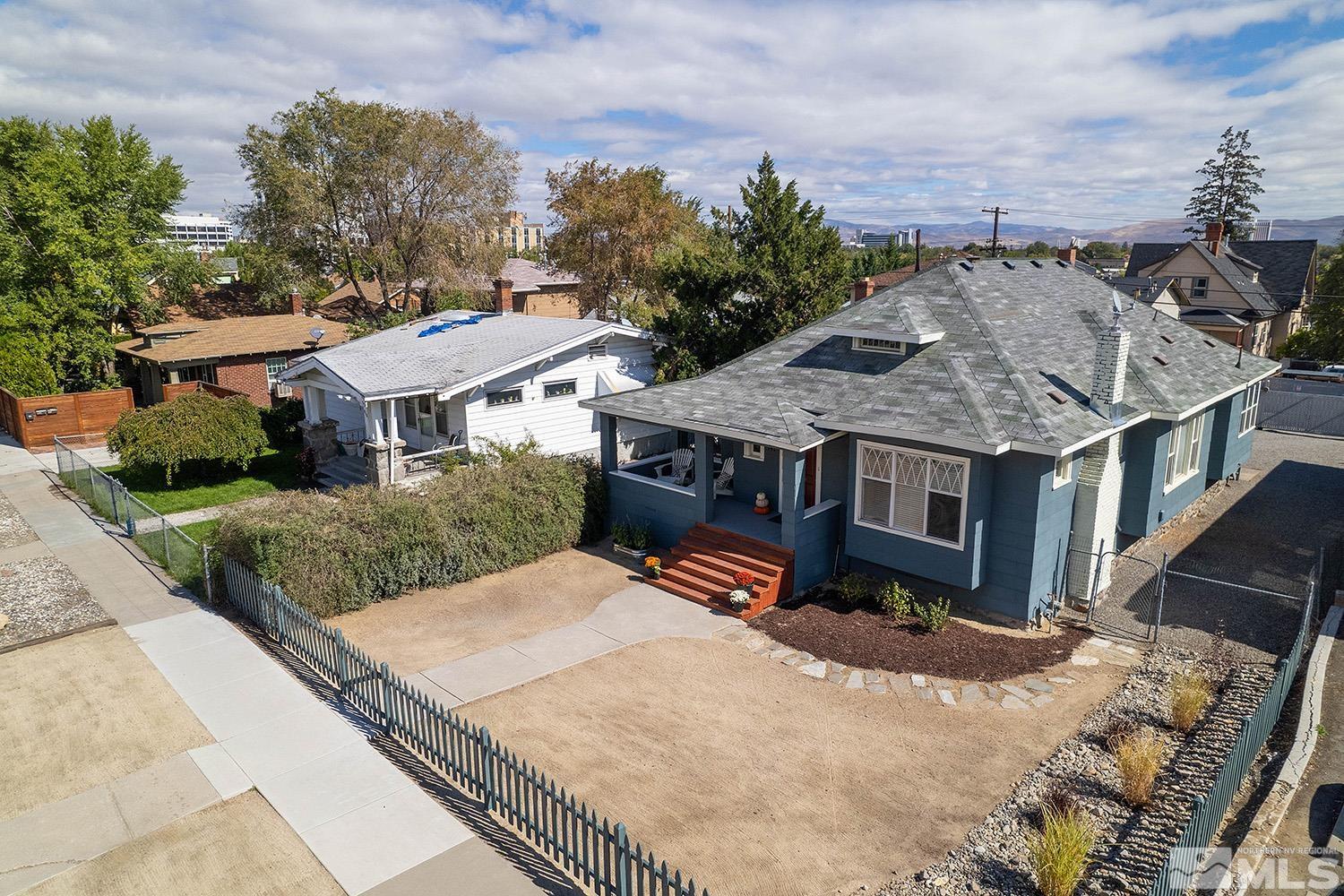742 Plumas Street Reno, NV 89509 - Photo 3 of 40 an aerial view of a house with a yard