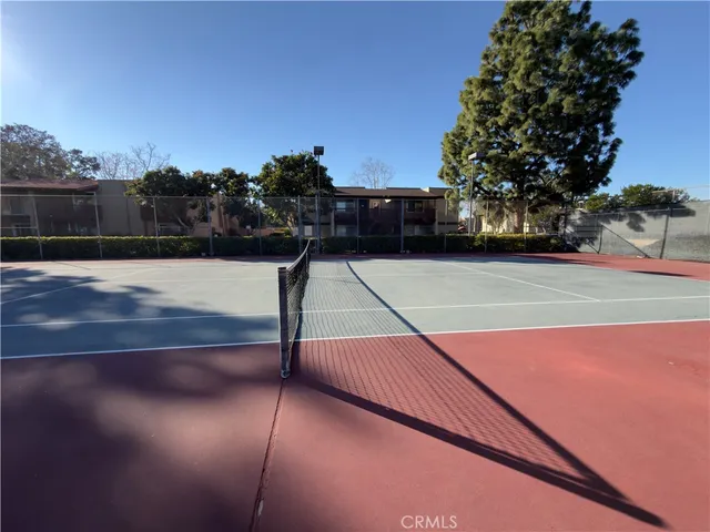 a view of a tennis court