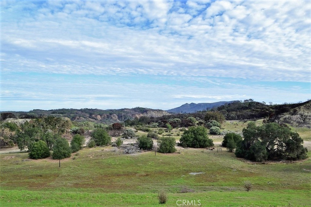 a view of lake with mountain