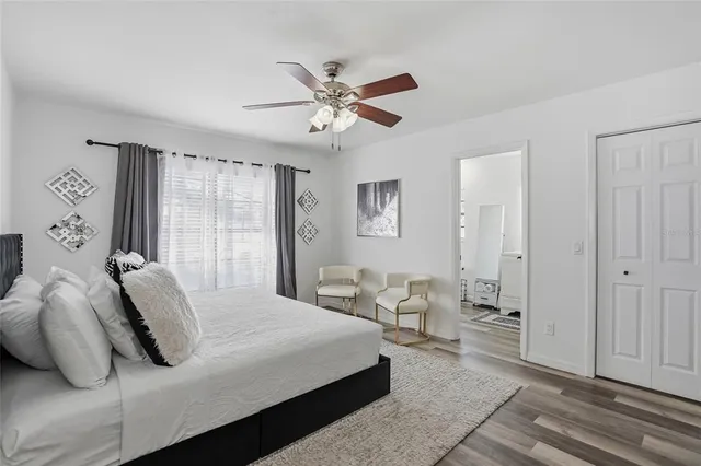 a swimming pool with view of swimming pool