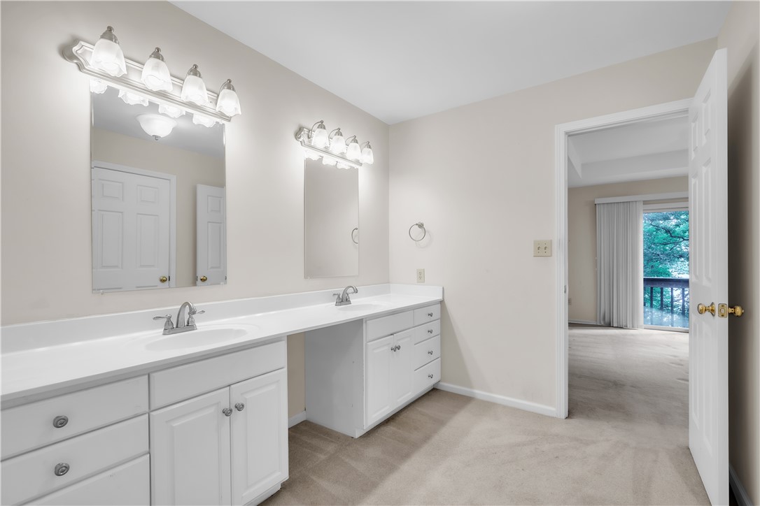 149 Inlet Pointe Drive Anderson, SC 29625 - Photo 15 of 43 Dual vanities and well-lit mirrors create an efficient and inviting bathroom space.