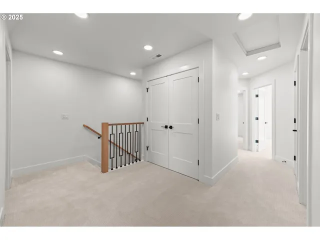 a bathroom with a sink a mirror and vanity