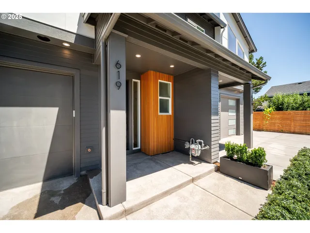 a view of a house with a outdoor space