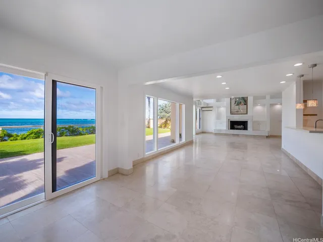 a view of an empty room with window