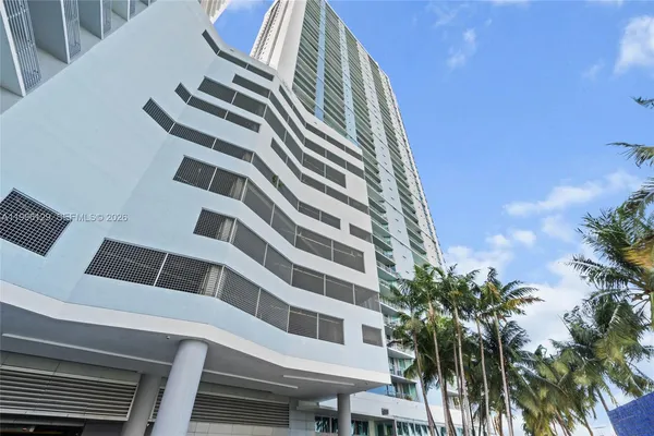 a front view of a building