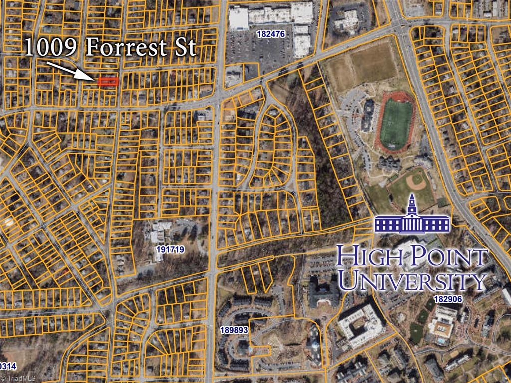 1009 Forrest Street High Point, NC 27262 - Photo 27 of 27 Proximity to high Point University.