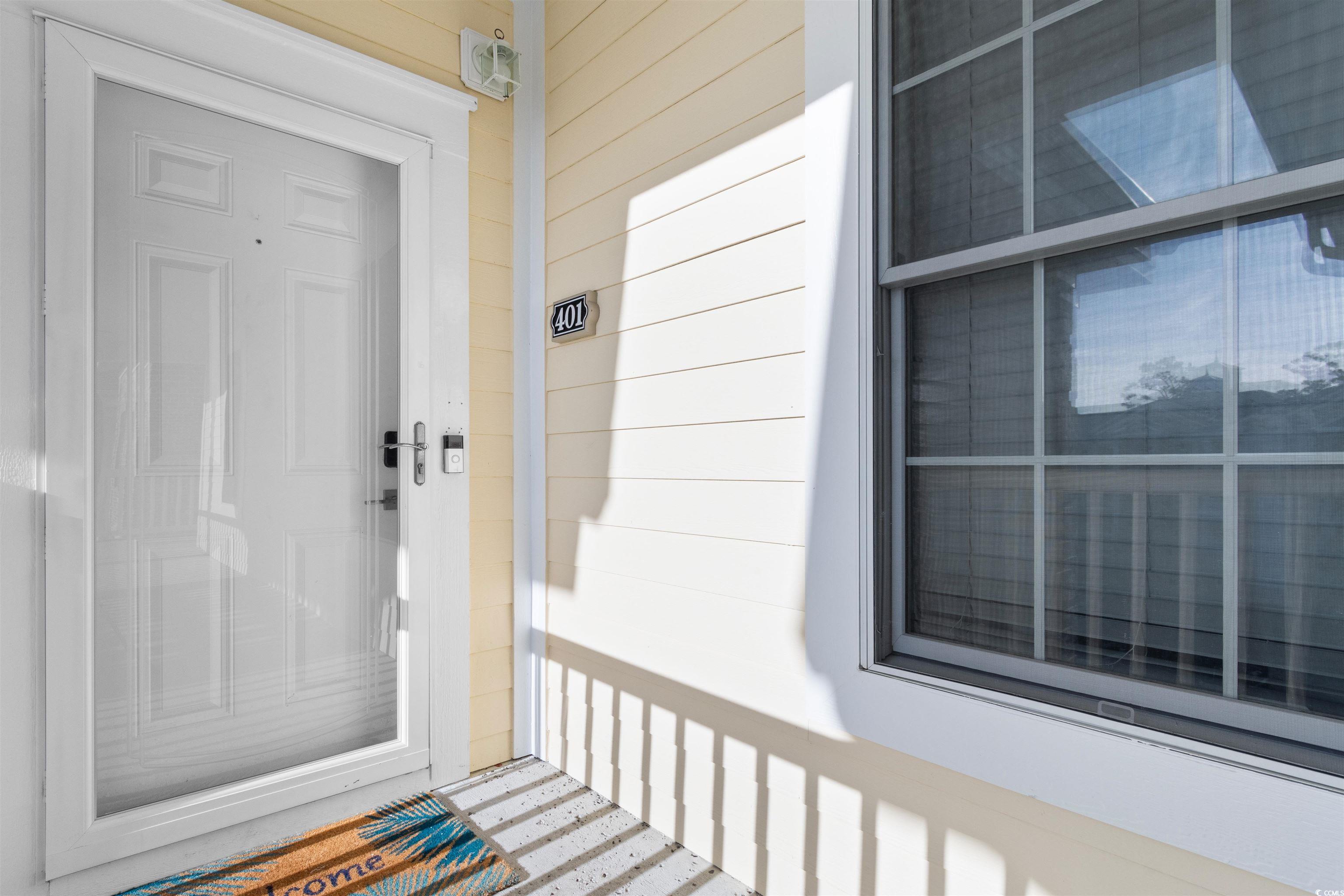 4891 Luster Leaf Circle, Unit 401 Myrtle Beach, SC 29577 - Photo 2 of 35 Doorway to property