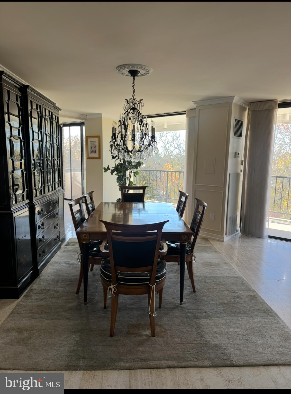 8302 Old York Road, Unit C61 Elkins Park, PA 19027 - Photo 12 of 25 a view of a dining room with furniture and window