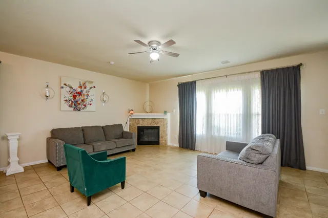 a view of room with front door