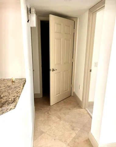 a view of a big room with cabinets