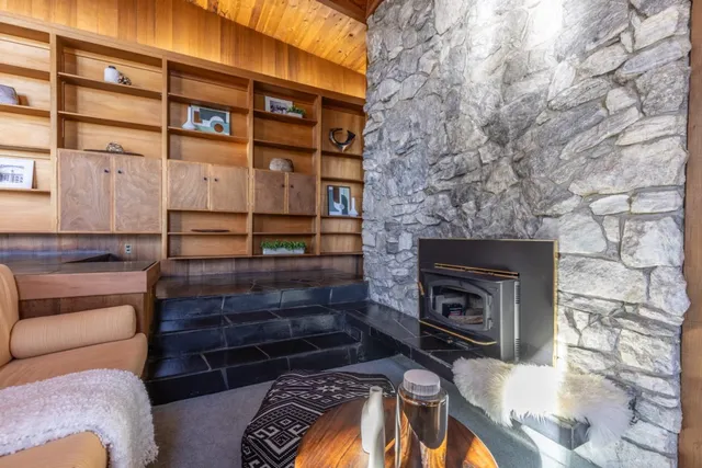 a room with furniture and a window