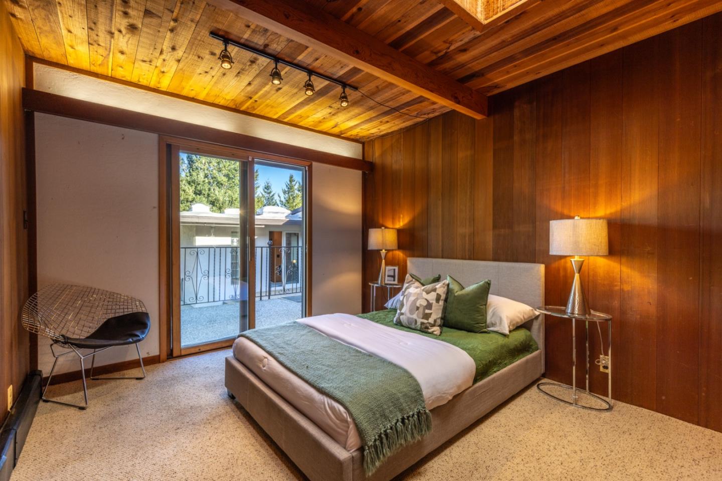 800 Rancho Prieta Road Los Gatos, CA 95033 - Photo 21 of 55 a bedroom with a bed and a window