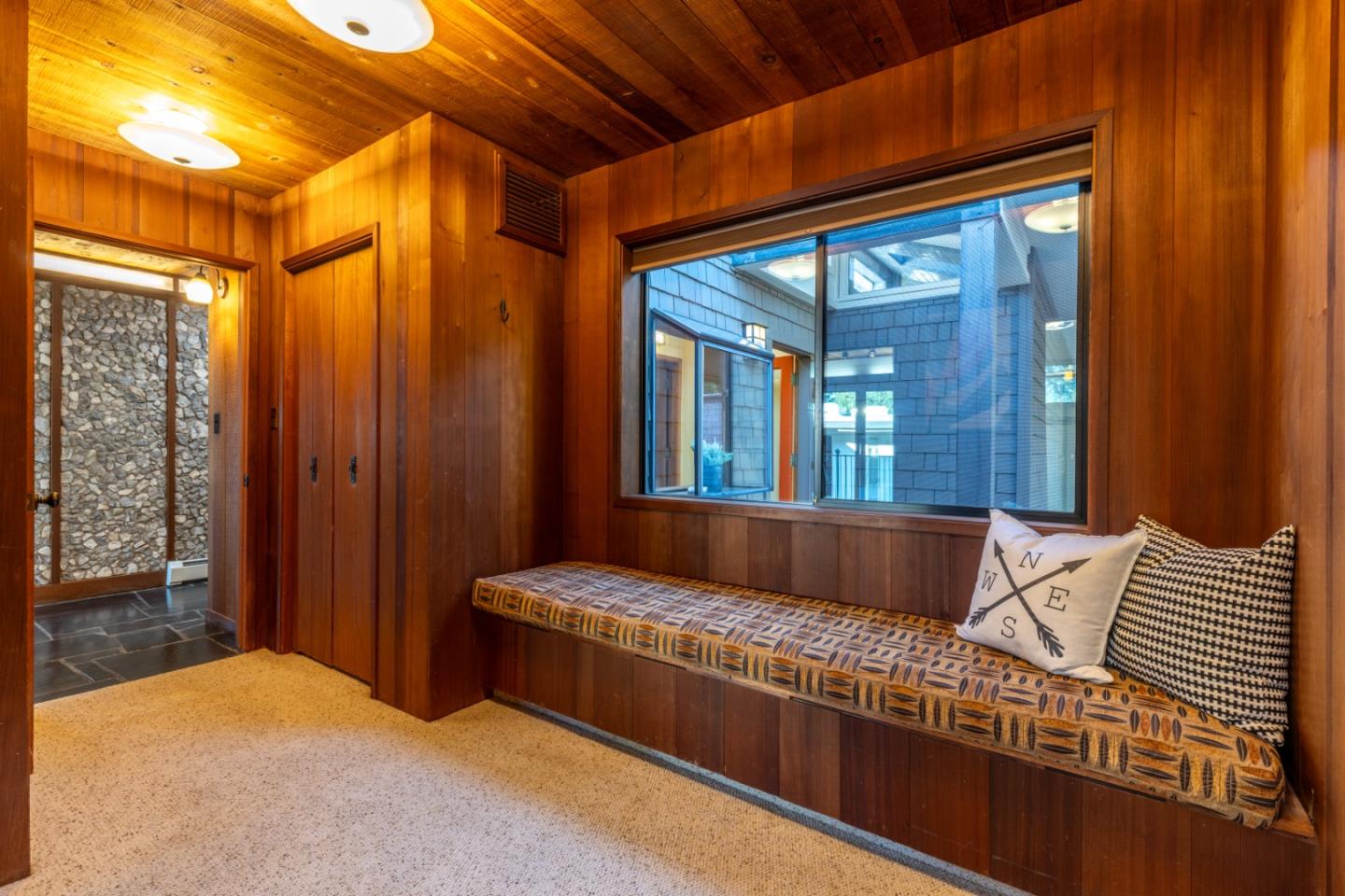 800 Rancho Prieta Road Los Gatos, CA 95033 - Photo 22 of 55 a bed sitting in a bedroom next to a window