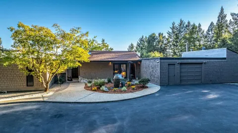 front view of a house with a porch