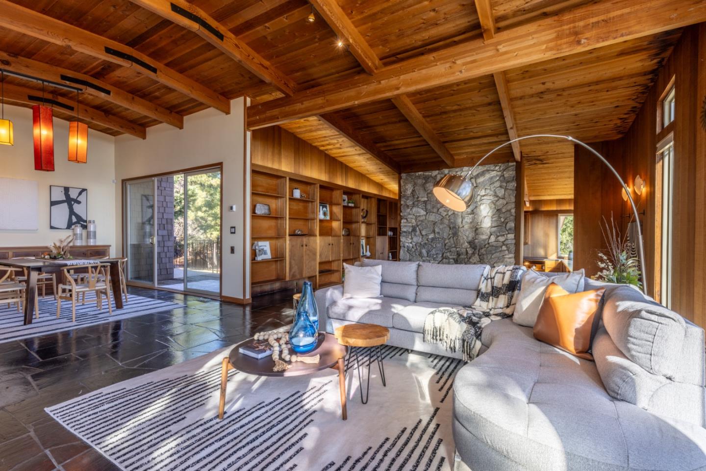 800 Rancho Prieta Road Los Gatos, CA 95033 - Photo 9 of 55 a outdoor living space with patio furniture and wooden floor