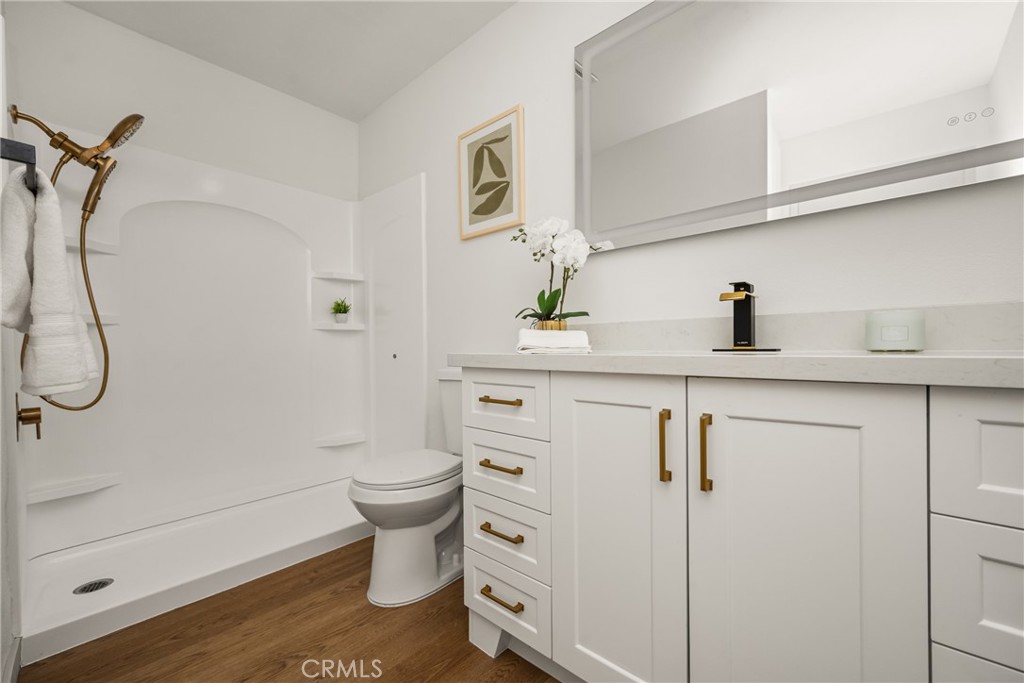 3010 Associated Road, Unit 122 Fullerton, CA 92835 - Photo 11 of 17 Luxurious Moen Shower Head and Sprayer Wand