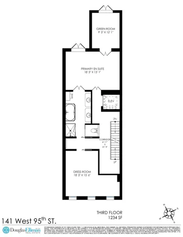 a view of a hallway with windows