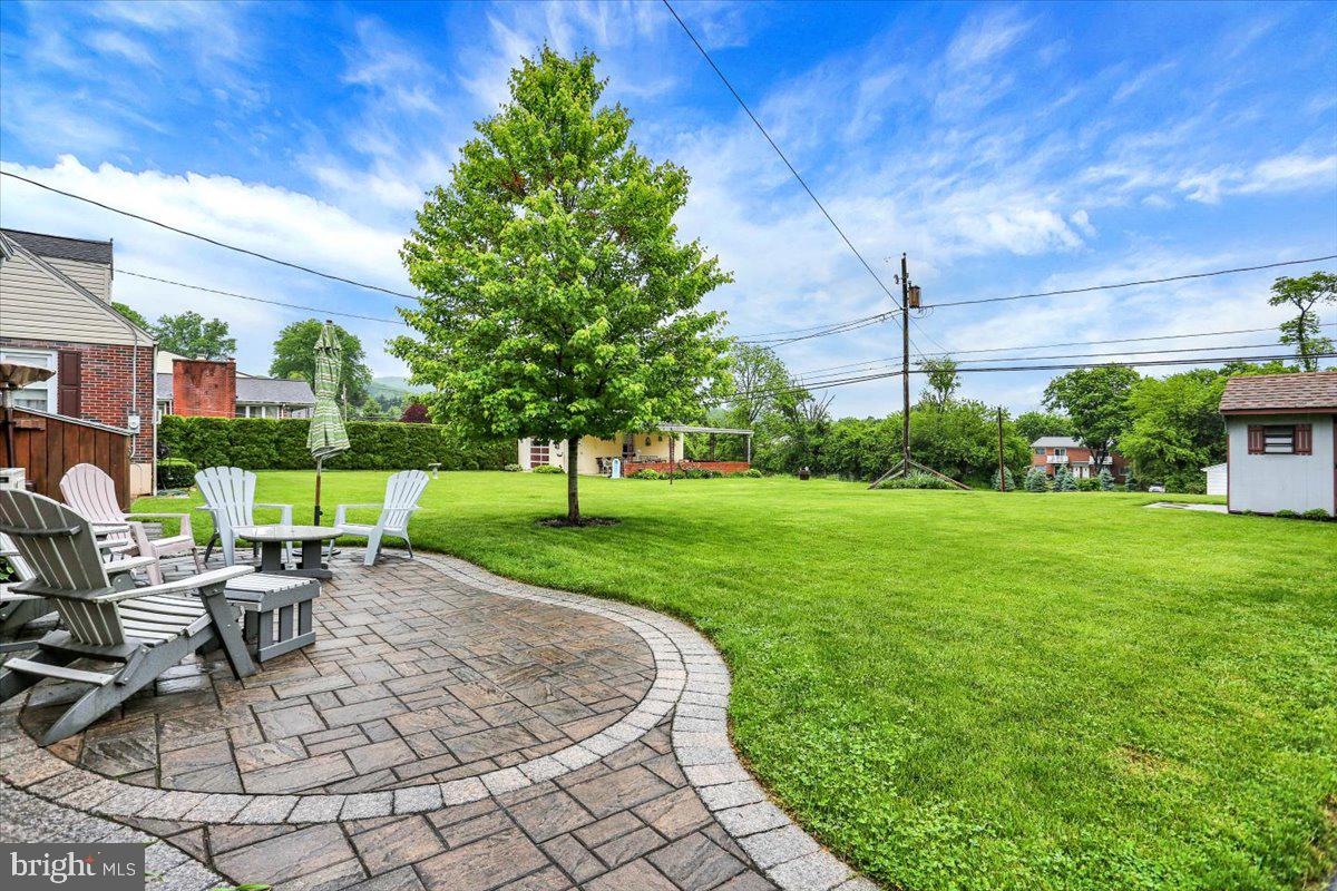 202 Old Fritztown Road Reading, PA 19607 - Photo 27 of 30 a view of a backyard with sitting area