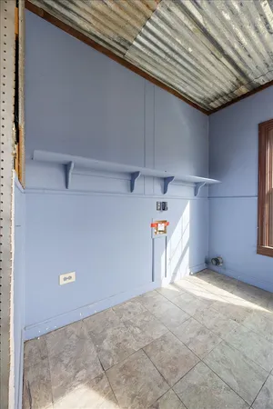 a view of a storage & utility room