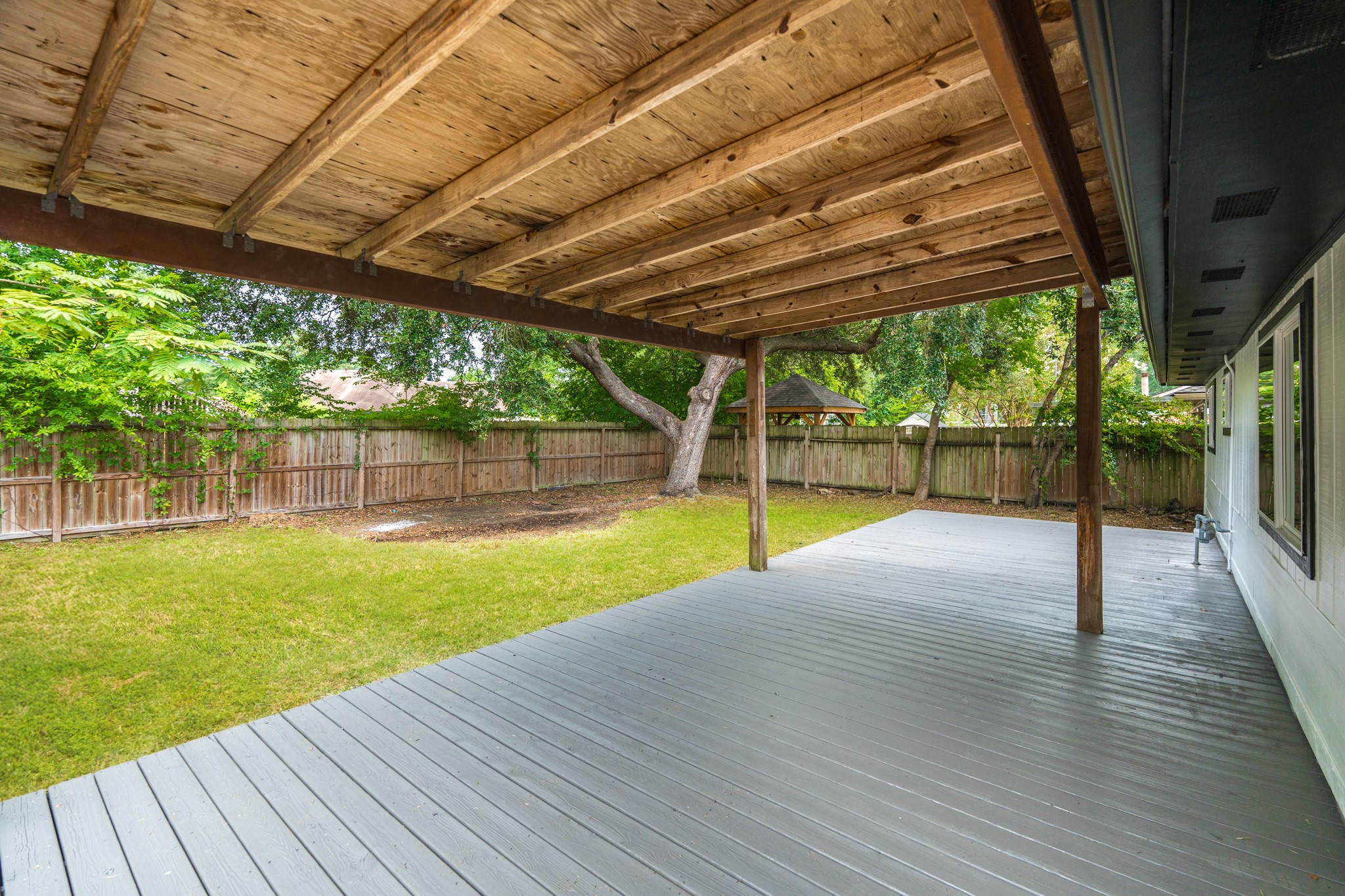 3702 Acorn Way Lane Spring, TX 77389 - Photo 35 of 38 a view of a backyard with swimming pool