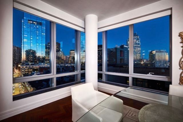 a room with furniture