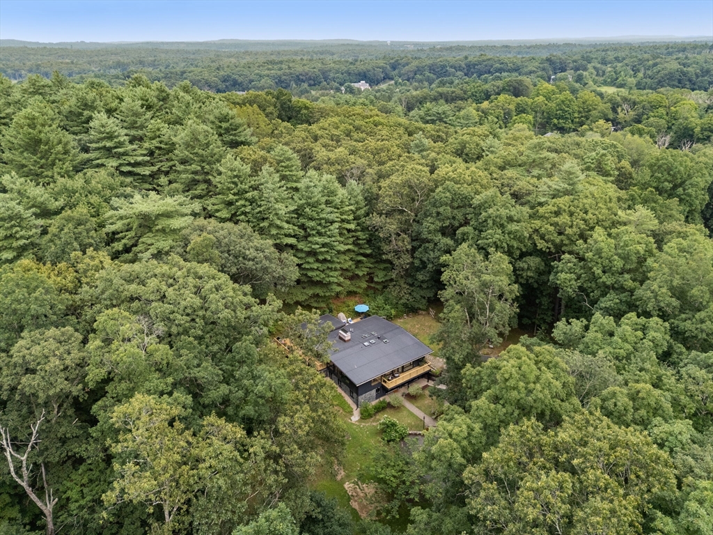 5 Apple Street Sherborn, MA 01770 - Photo 35 of 36 an aerial view of a house with a yard