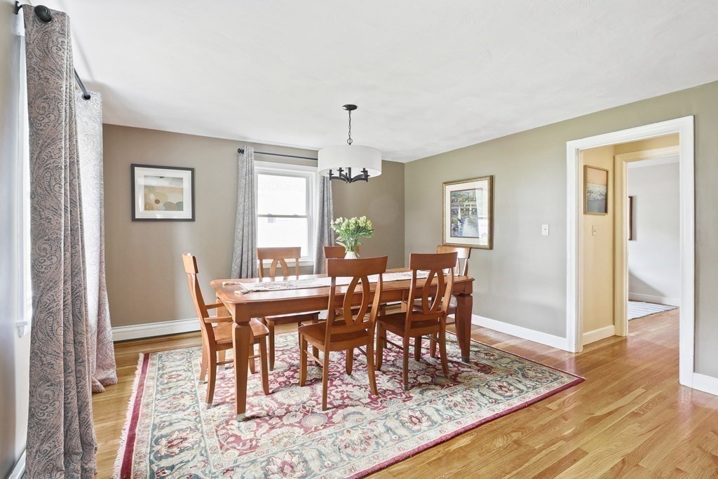 18 Moore Street Natick, MA 01760 - Photo 19 of 42 a view of a dining room with furniture window and wooden floor