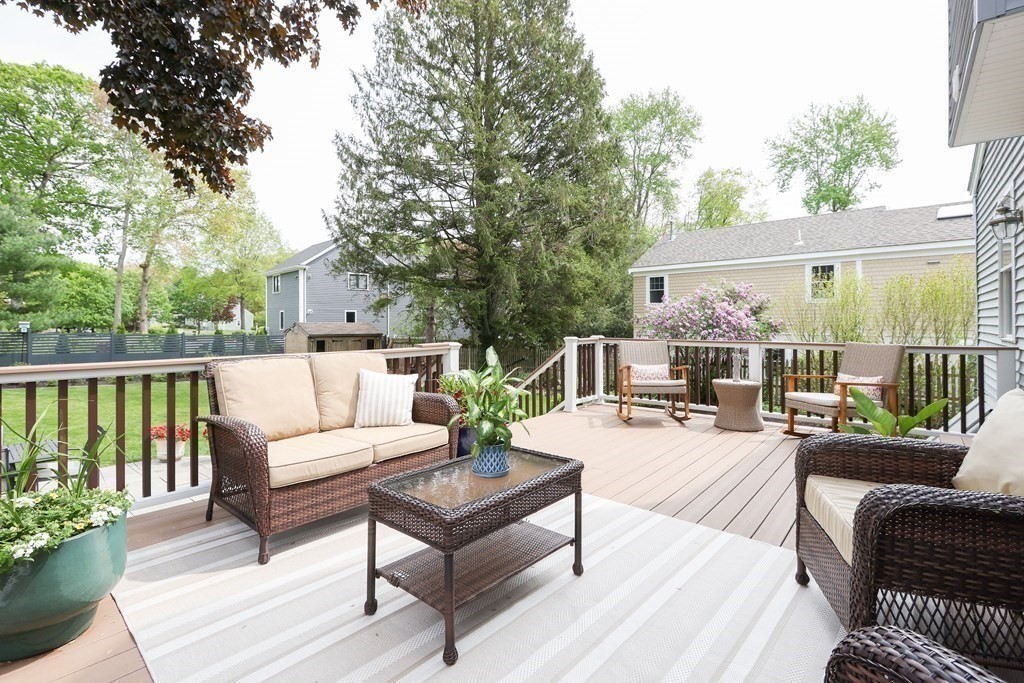 18 Moore Street Natick, MA 01760 - Photo 38 of 42 a outdoor living space with furniture and garden view