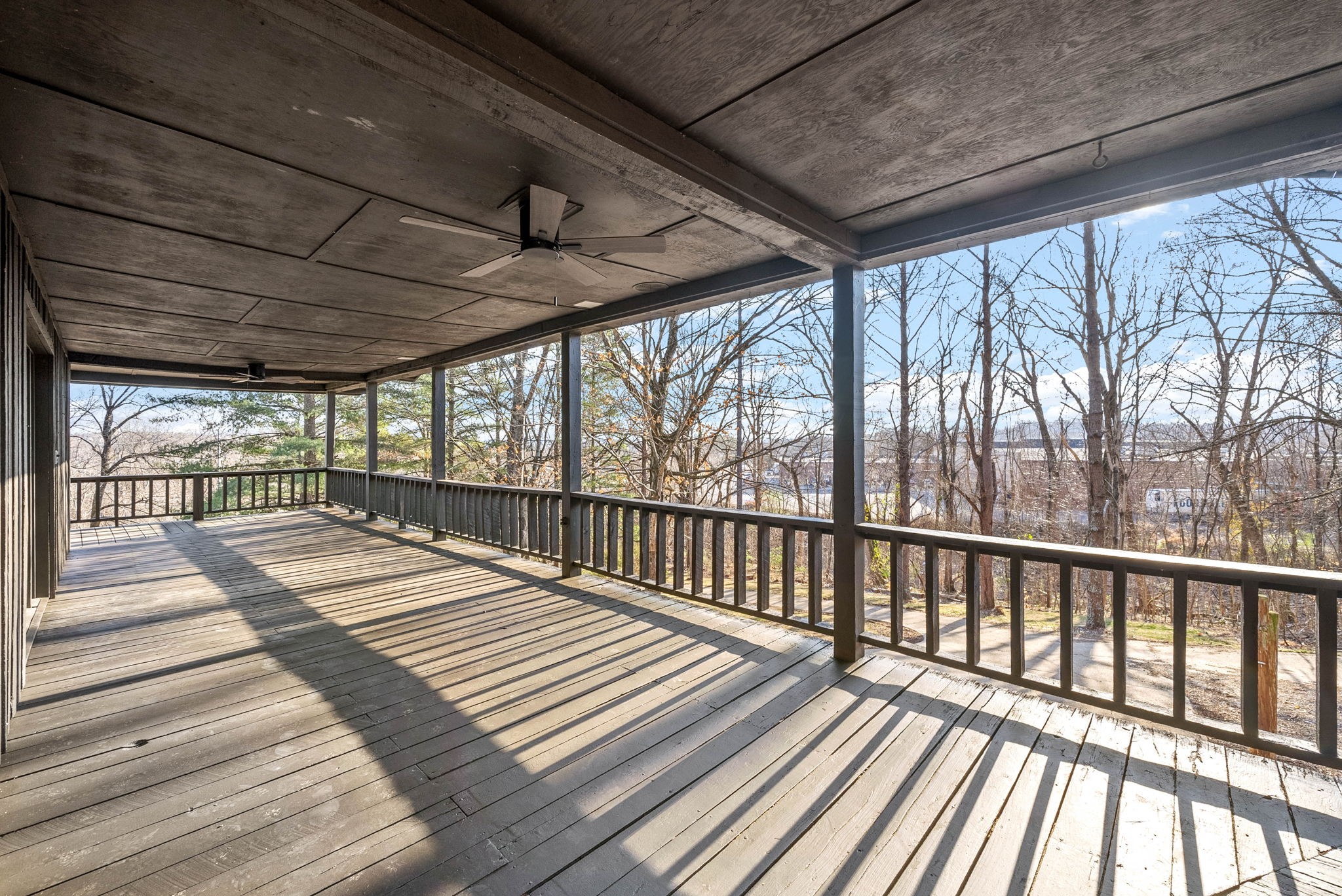 140 Dean Road Clarksville, TN 37040 - Photo 8 of 44 a view of balcony with wooden floor