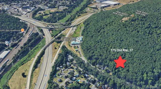 a aerial view of a house