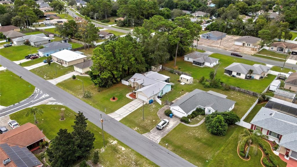 11322 Topaz Street Spring Hill, FL 34608 - Photo 33 of 41 an aerial view of residential house with outdoor space