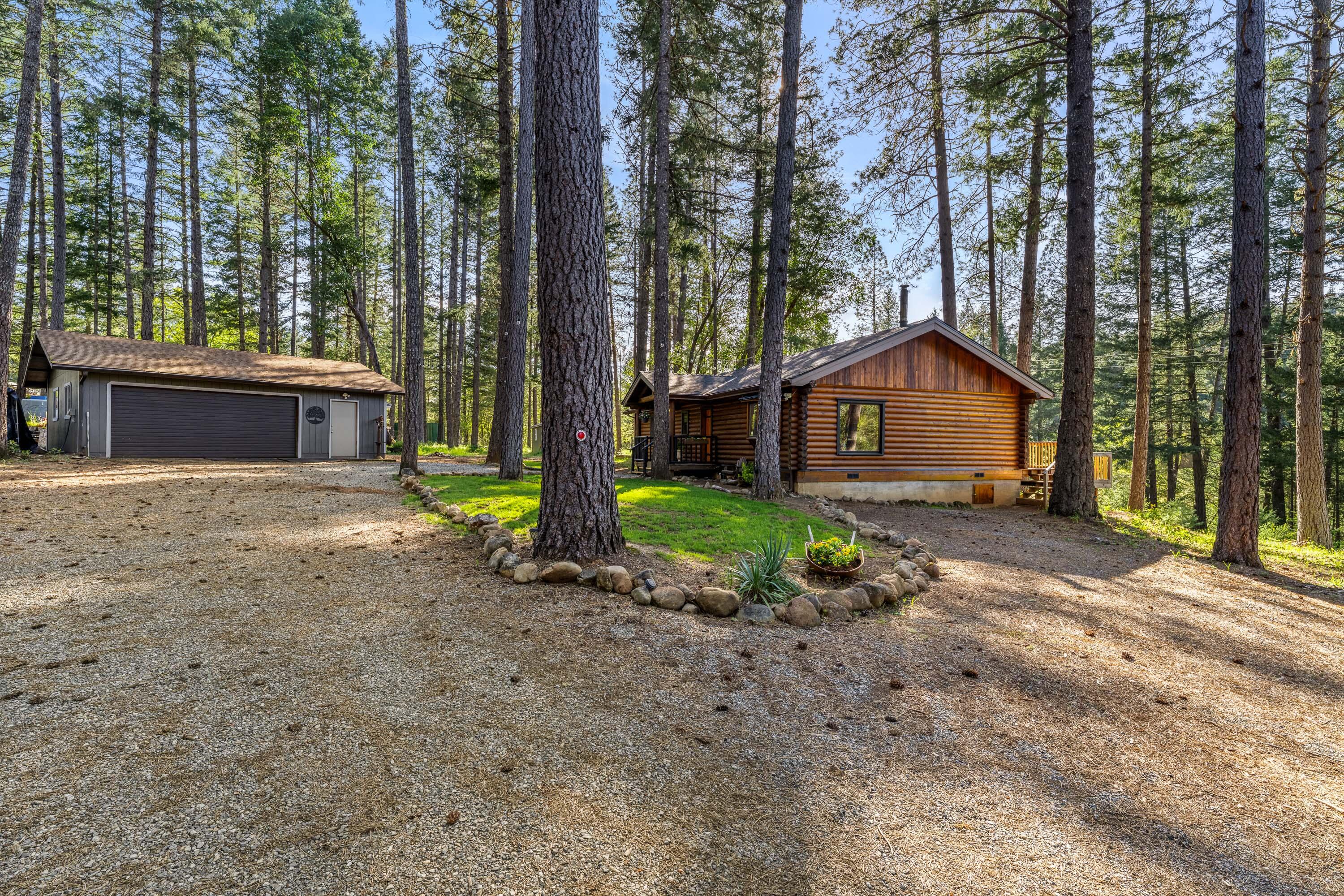 1201 Reeves Creek Road Selma, OR 97538 - Photo 2 of 38 a view of a house with a yard and large tree