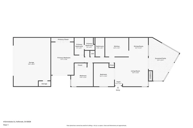 $719,000 | 4124 Arboles Court, Fallbrook, CA 92028
