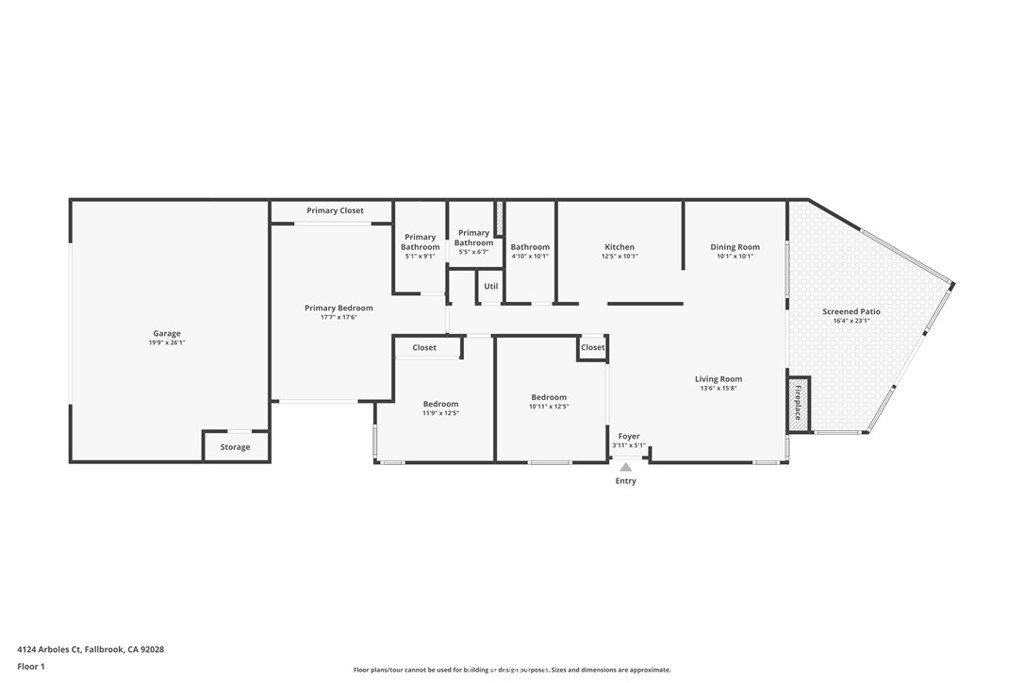 4124 Arboles Court Fallbrook, CA 92028 - Photo 54 of 54 Home Floorplan